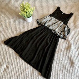 Tie-Dye Sleeveless Mini Dress Hand Made by Japna